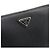 Prada Mini borsa a tracolla in pelle Saffiano nera - vista 7
