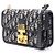Dior Borsa a tracolla Addict in jacquard Oblique - vista 3