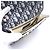 Dior Borsa a tracolla Addict in jacquard Oblique - vista 5
