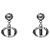 Dior Pendientes CD Silver Navy - vista 3