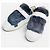 Moncler Sneakers in pelle bianca con pelliccia e Velcro Bianco - vista 2