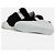 Moncler Sneakers in pelle bianca con pelliccia e Velcro Bianco - vista 3