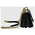 Chanel Bolsa de aba acolchoada com corrente dourada Series Preto - vista 5