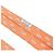 Hermès Cravatta in seta Orange Sandal Logo Chaîne d'Ancre Arancione - vista 4