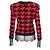 Balmain Strickjacke aus Wolle in Multicolor-Destroy-Optik für Damen - Ansicht 4