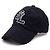 Saint Laurent Boucle Tweed Wool SL Logo Baseball Cap Schwarz