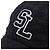 Saint Laurent Boucle Tweed Wool SL Logo Baseball Cap Schwarz - Ansicht 4