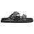 Dior Sandalias Aqua Beige Black Oblique Jacquard