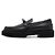 Kelly Hermès Mocassini Icone in vitello nero da uomo