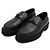 Kelly Hermès Mocassini Icone in vitello nero da uomo - vista 3