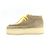 Miu Miu Botas Desert de cuña en ante lavado para mujer Dorado - vista 4