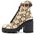 Gucci Botines de lana beige para mujer