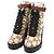 Gucci Botines de lana beige para mujer - vista 3
