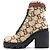Gucci Botines de lana beige para mujer - vista 4