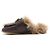 Gucci Brown Horsebit Fur Men’s Mule Slipper - view 4