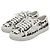 Louis Vuitton Tweed-Sneaker Weiß