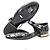 Chanel Ballerine Mary Jane in vernice Nero - vista 2
