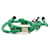 Miu Miu Bracciale Loop Lettering Logo Code da donna Verde  - vista 1