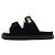 Mules Dioract in camoscio nero da donna - Sandali/Pantofole