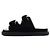 Mules Dioract in camoscio nero da donna - Sandali/Pantofole - vista 4