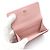 Chanel Cartera Classic Small de piel Caviar rosa con CC dorado - vista 5