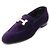 Hermès Mocassini da donna Violet Ponse Velvet Paris Porpora - vista 2