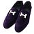 Hermès Mocassini da donna Violet Ponse Velvet Paris Porpora - vista 5
