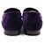 Hermès Mocassini da donna Violet Ponse Velvet Paris Porpora - vista 6