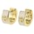 Tory Burch Orecchini Huggie Bianco  - vista 4