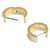Tory Burch Orecchini Huggie Bianco  - vista 7