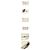 Valentino Borsa crossbody Rockstud Rolling Guitar Strap Ivory Bianco - vista 2