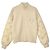 Hermès Kaleidoscope Puffer Jacke Beige Braun