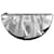 Chanel Clutch Wave COCO Half-Moon Medium Silver Argento  - vista 1