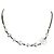 Chanel Collana a catena con logo CC in perle dorate da donna Season