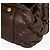 Chanel Bolsa de ombro com aba acordeão acolchoada Bubble Castanho escuro Marrom - vista 6