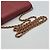 Chanel Borsa a tracolla Chevron WOC Rossa Rosso - vista 10