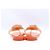 Chanel Scarpe Jelly da donna con logo CC e Camelia rossa - vista 6