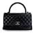 Chanel Coco Handle Flap Bag Medium Black Collection Caviar Schwarz