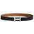 Hermès Reversible Belt with Buckle Black Gold
