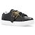 Versace Baroque Buckle Court Sneaker Schwarz - Ansicht 5