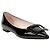 Roger Vivier Scarpe basse Gommetine in pelle laccata Nero