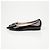 Roger Vivier Scarpe basse Gommetine in pelle laccata Nero - vista 5