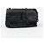 Saint Laurent Bolso de hombro West Flap de piel Monogram Negro - vista 2