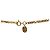 Céline Triomphe Round Cubic Gold Halskette - Ansicht 4