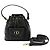 Dior Mini borsa bucket in pelle di agnello Macro Cannage Nera Nero