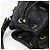 Dior Mini borsa bucket in pelle di agnello Macro Cannage Nera Nero - vista 6