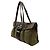 Prada Khaki Leather Tote Bag - view 2