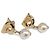 Salvatore Ferragamo Pearl Gancini Ohrringe - Ansicht 5