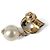 Salvatore Ferragamo Pearl Gancini Ohrringe - Ansicht 6