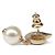 Salvatore Ferragamo Pearl Gancini Ohrringe - Ansicht 7
